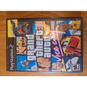 Grand Theft Auto Vice City PS2 Playstation 2 Video Game